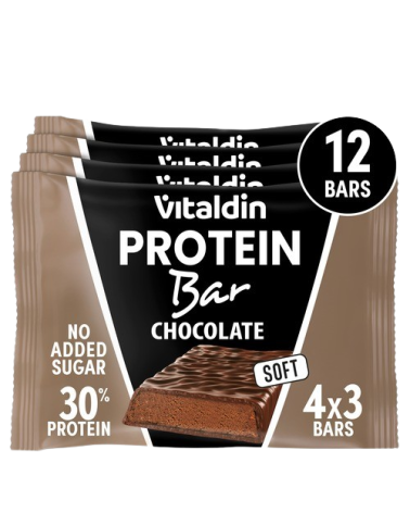 Barritas proteicas con sabor Chocolate y Bajas en Azúcar