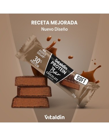 Barritas proteicas con sabor Chocolate y Bajas en Azúcar