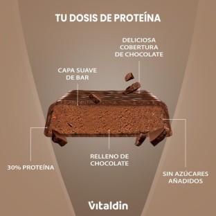 X12 Barritas proteicas con sabor Chocolate y Bajas en Azúcar