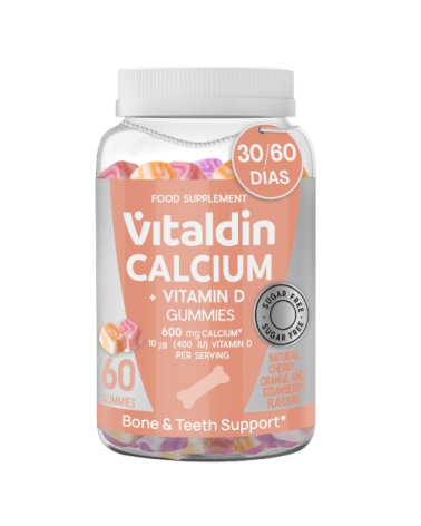 Sugar-Free Calcium Gummies with Vitamin D | Vitaldin