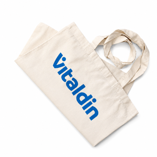 Vitaldin canvas bag – Free with your order