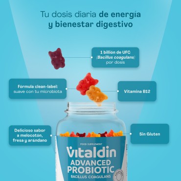 Sugar-Free Probiotic Gummies with Vitamin B12
