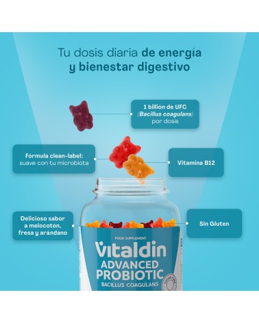 Sugar-Free Probiotic Gummies with Vitamin B12