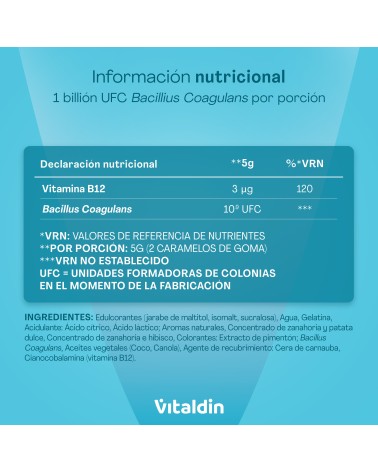 Sugar-Free Probiotic Gummies with Vitamin B12