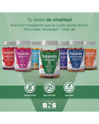 Gominolas de Vitamina D 2000 UI | Huesos y Sistema Inmune