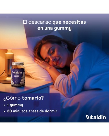 Gominolas para dormir con Melatonina ֎ Vitaldin