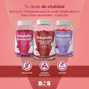 Gominolas de Vinagre de sidra de manzana - Vitaldin