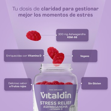 Gominolas de Ashwagandha - Vitaldin