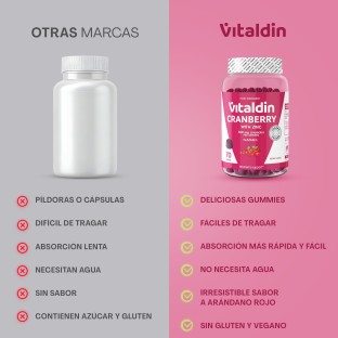 Gominolas de Arándano Rojo - Vitaldin