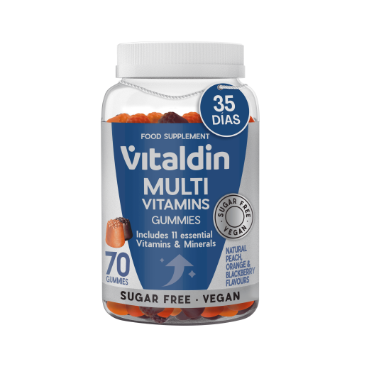 Gominolas de Multivitaminas sin Azúcar para adultos