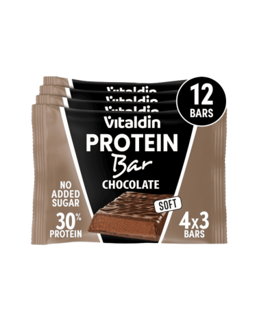 Barritas proteicas con sabor Chocolate y Bajas en Azúcar