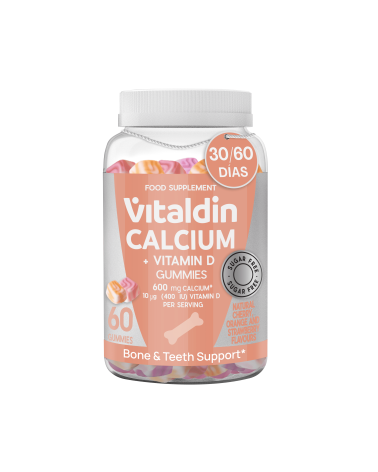 Sugar-Free Calcium Gummies with Vitamin D | Vitaldin