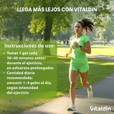24 x Gel energético Hydro electrolitos lima - Vitaldin