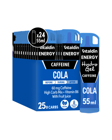 Gel energético Hydro cafeína cola - Vitaldin
