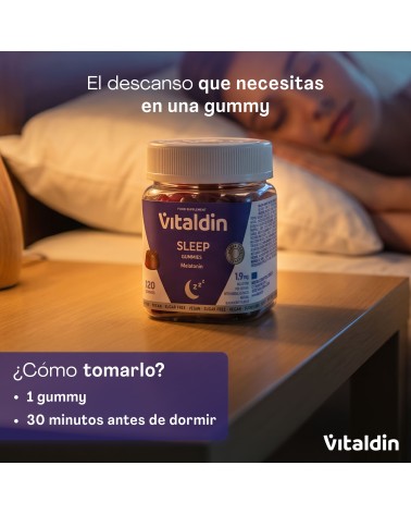 Gominolas para dormir con Melatonina ֎ Vitaldin