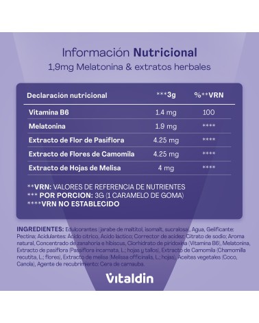 Sleep Gummies with Melatonin ֎ Vitaldin