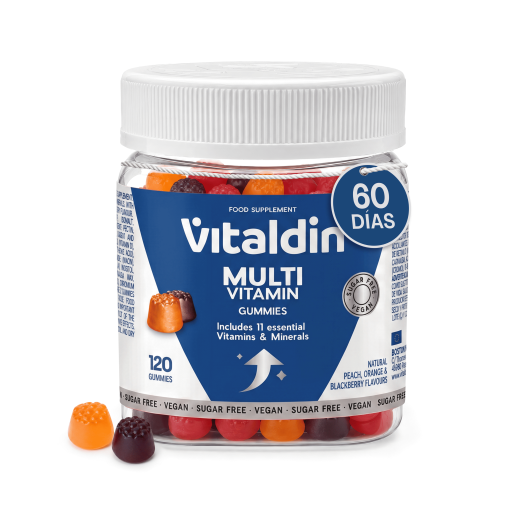 Gominolas de Multivitaminas sin Azúcar para adultos