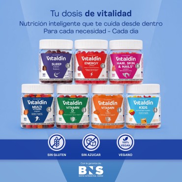Gominolas de Multivitaminas sin Azúcar para adultos