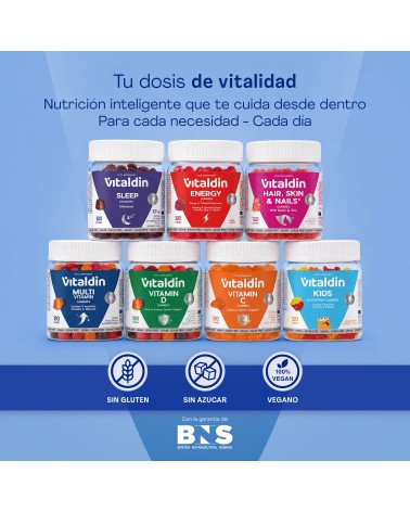 Gominolas de Multivitaminas para Adultos | Veganas y sin azúcar