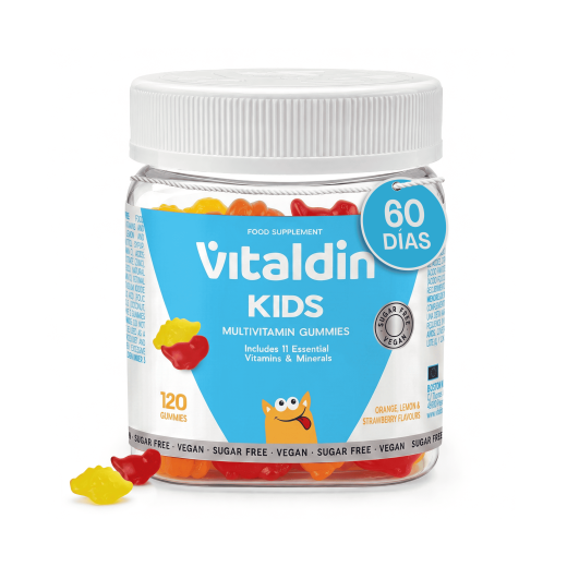 Gominolas de Multivitaminas Sin azúcar para niños