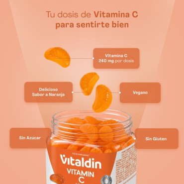 Gominolas de Vitamina C sin azúcar