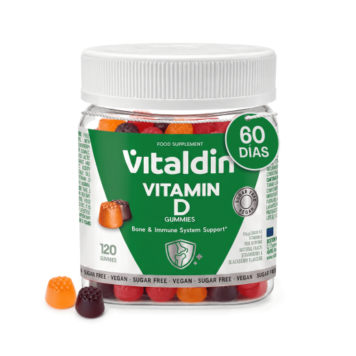 Gominolas de Vitamina D sin azúcar