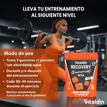 Gominolas de BCAA naranja - Vitaldin