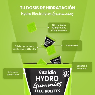 Gominolas de Electrolitos lima - Vitaldin