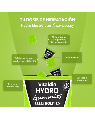 Gominolas de Electrolitos lima - Vitaldin