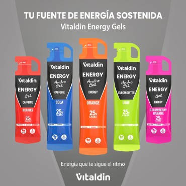 24 x Gel energético Hydro sin cafeína naranja
