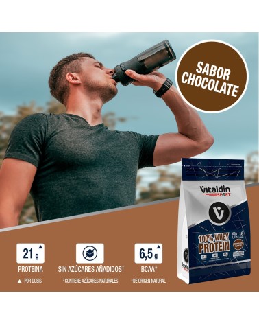 Chocolate Whey Protein - Vitaldin