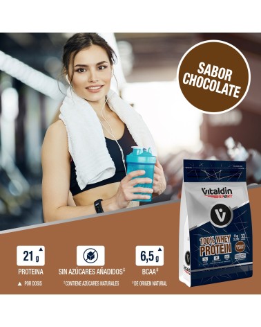 Proteína Whey chocolate | Vitaldin