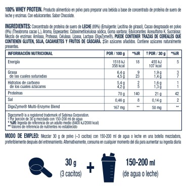 Chocolate Whey Protein - Vitaldin