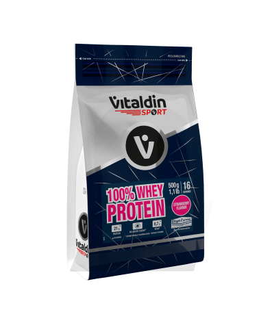 Strawberry Whey Protein - Vitaldin