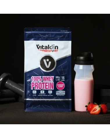 Strawberry Whey Protein - Vitaldin