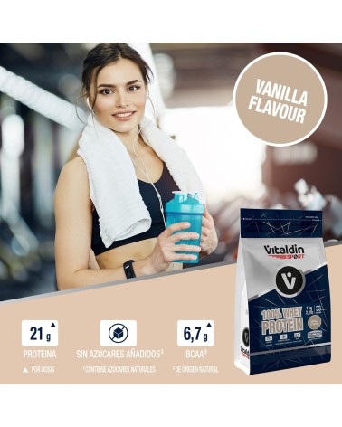 Vanilla Whey Protein - Vitaldin