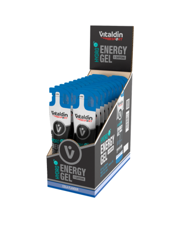 Gel energético Hydro cafeína cola - Vitaldin