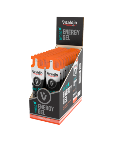 Gel energético Hydro sin Cafeína Naranja | Vitaldin
