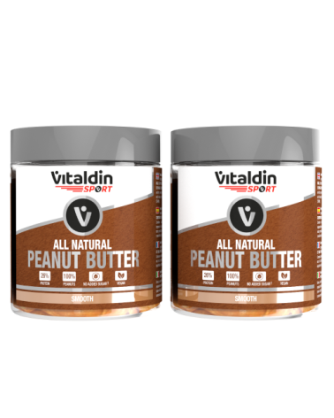 Pack 2 x 500gr 100% Natural Creamy Peanut Cream