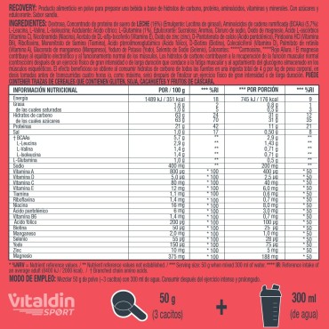 Recovery 750g
