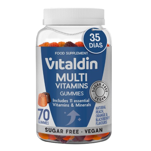 Gominolas de Multivitaminas sin Azúcar para adultos