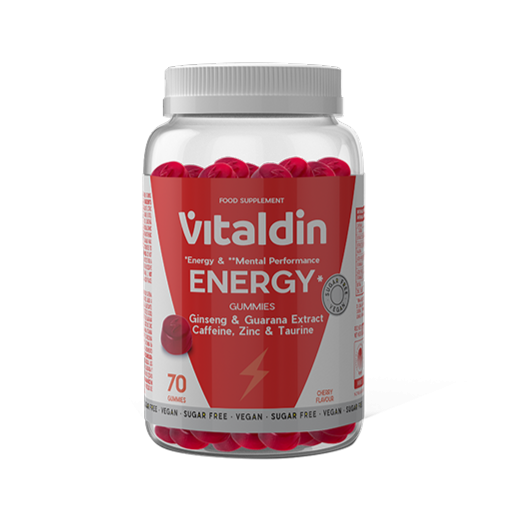 Caffeine Energy Gummies, Sugar-Free