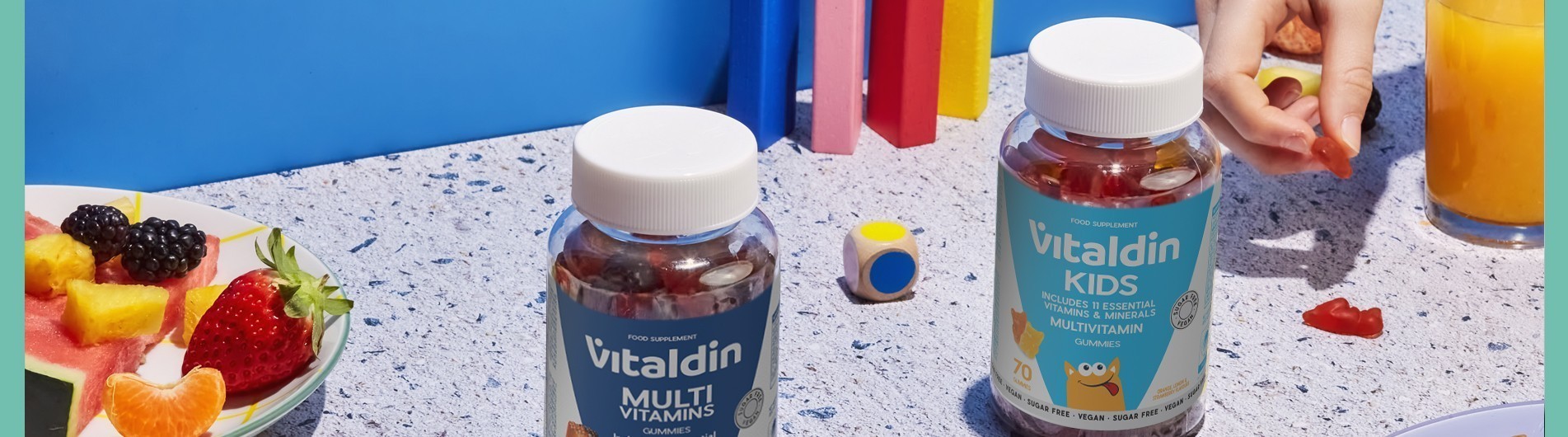 Gominolas con vitaminas para cuidar tu salud a diario